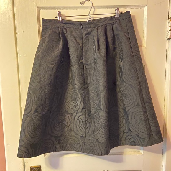Black Brocade Skirt - Picture 5 of 5